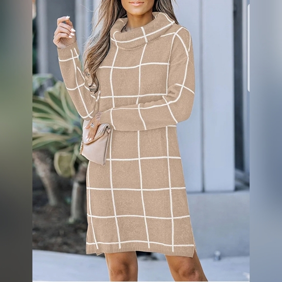 🌨Women Casual Turtleneck Knitted Sweater Cozy - Picture 4 of 6